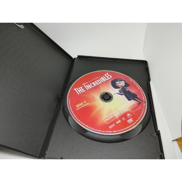 The Incredibles DISC 2 ONLY (Widescreen Edition) - DVD - VERY GOO - Picture 1 of 3